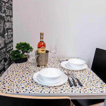 Apartmán Solis C Lux Rooftop Studio With Panoramic Terrace Constanţa